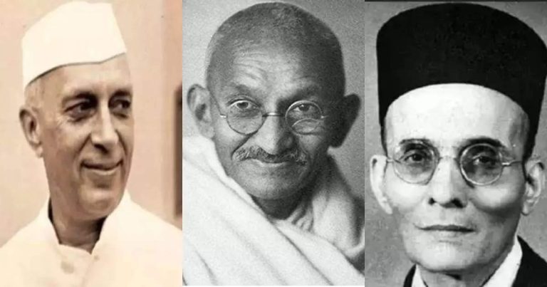 इतिहास की त्रुटिपूर्ण व्याख्या है, सावरकर के बचाव में, शिवाजी का उल्लेख.